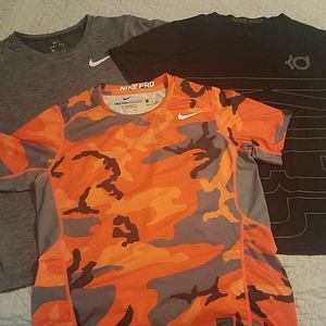 Lot of Nike dri fit shirts